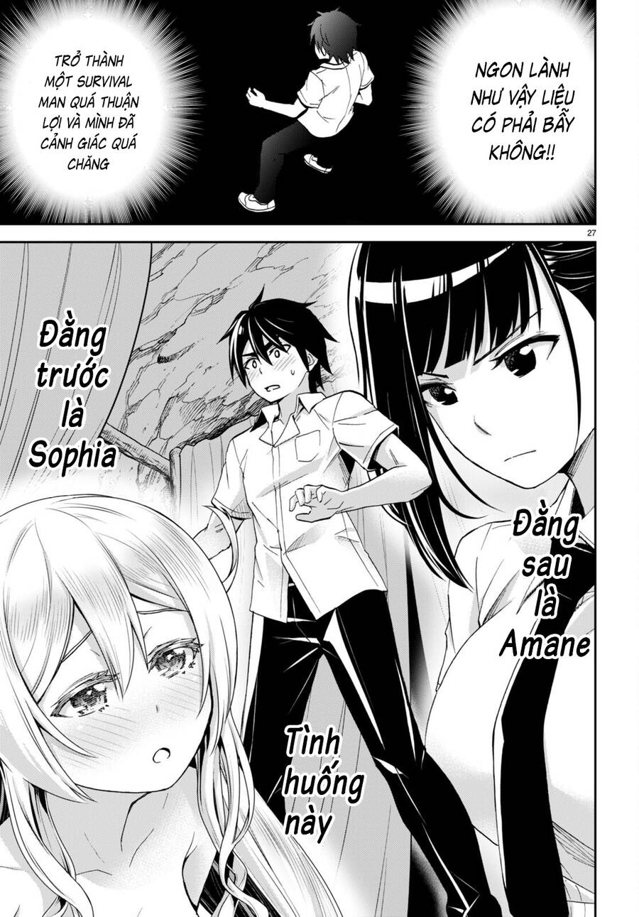 Isekai Yurutto Survival Seikatsu: Gakkou No Minna To Isekai No Mujintou Ni Tenishitakedo Ore Dake Chương 18 Page 27