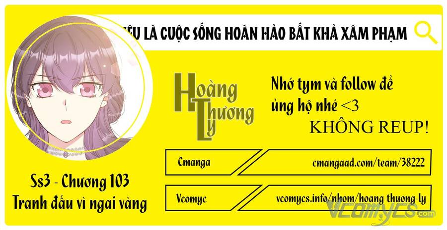 Mục Tiêu Là Cuộc Sống Hoàn Hảo Bất Khả Xâm Phạm Chương 103 Page 1