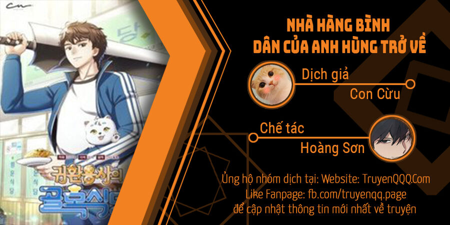 Nhà Hàng Bình Dân Của Anh Hùng Trở Về Chương 39 Page 1