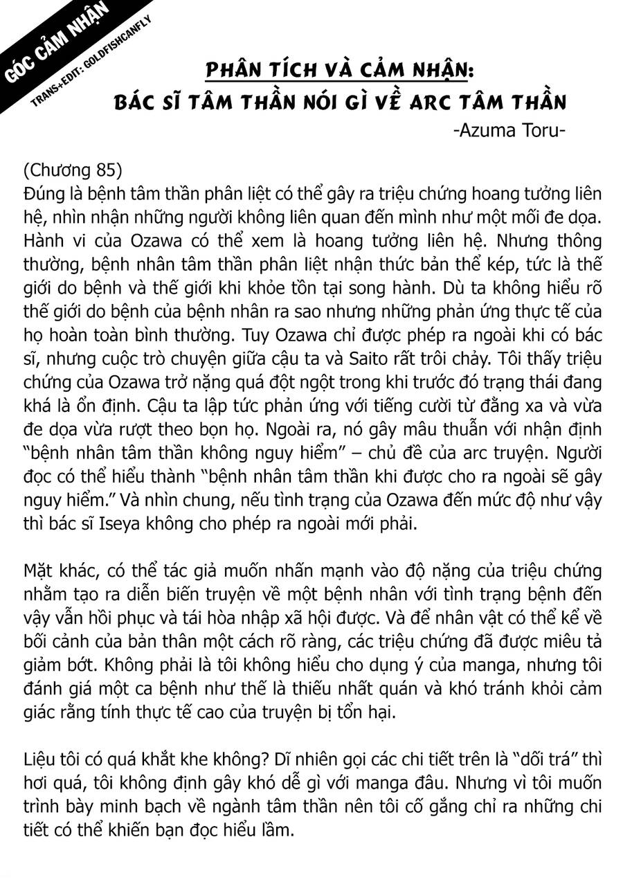 Give My Regards To Black Jack Chương 126.5 Page 12