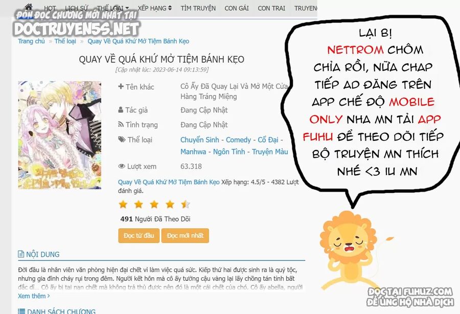 Quay Về Quá Khứ Mở Tiệm Bánh Kẹo Chương 49.1 Page 47