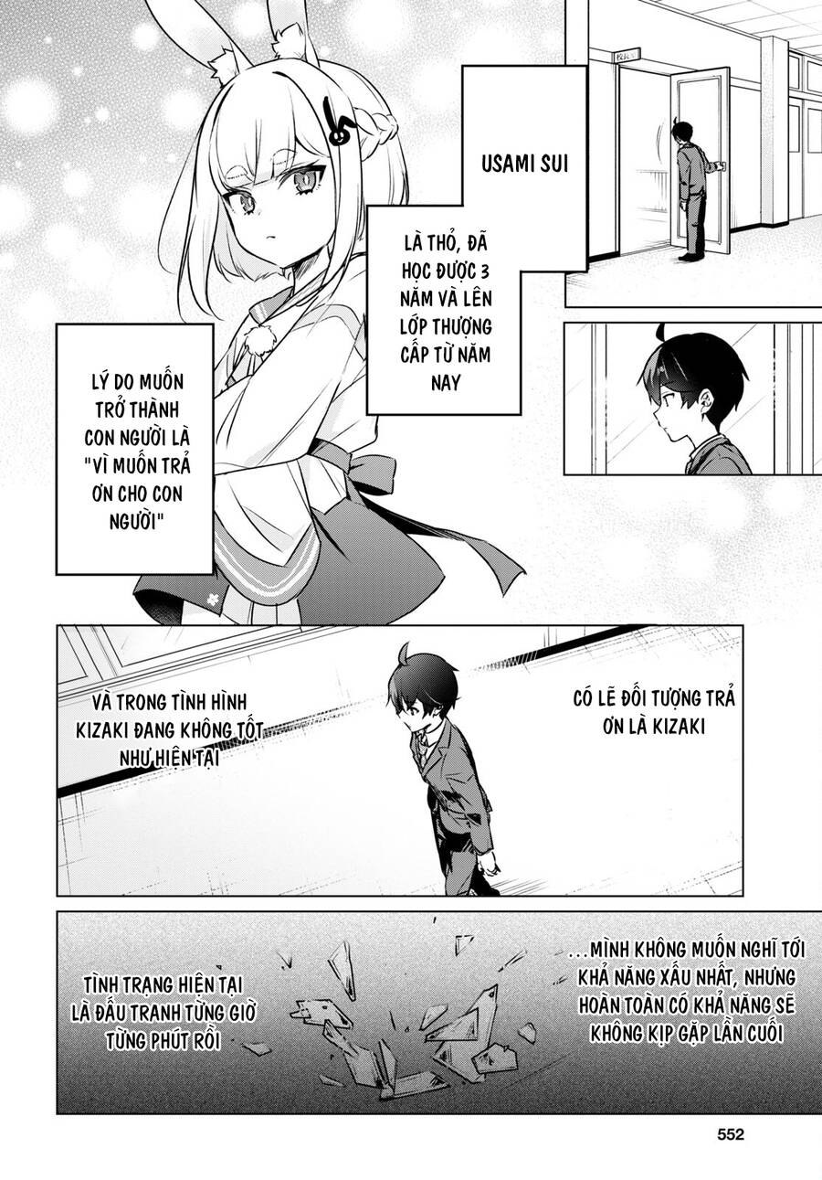 Jingai Kyoushitsu No Ningen-Girai Kyoushi: Hitoma-Sensei, Watashi-Tachi Ni Ningen O Oshiete Kuremasen Ka? Chương 6 Page 12