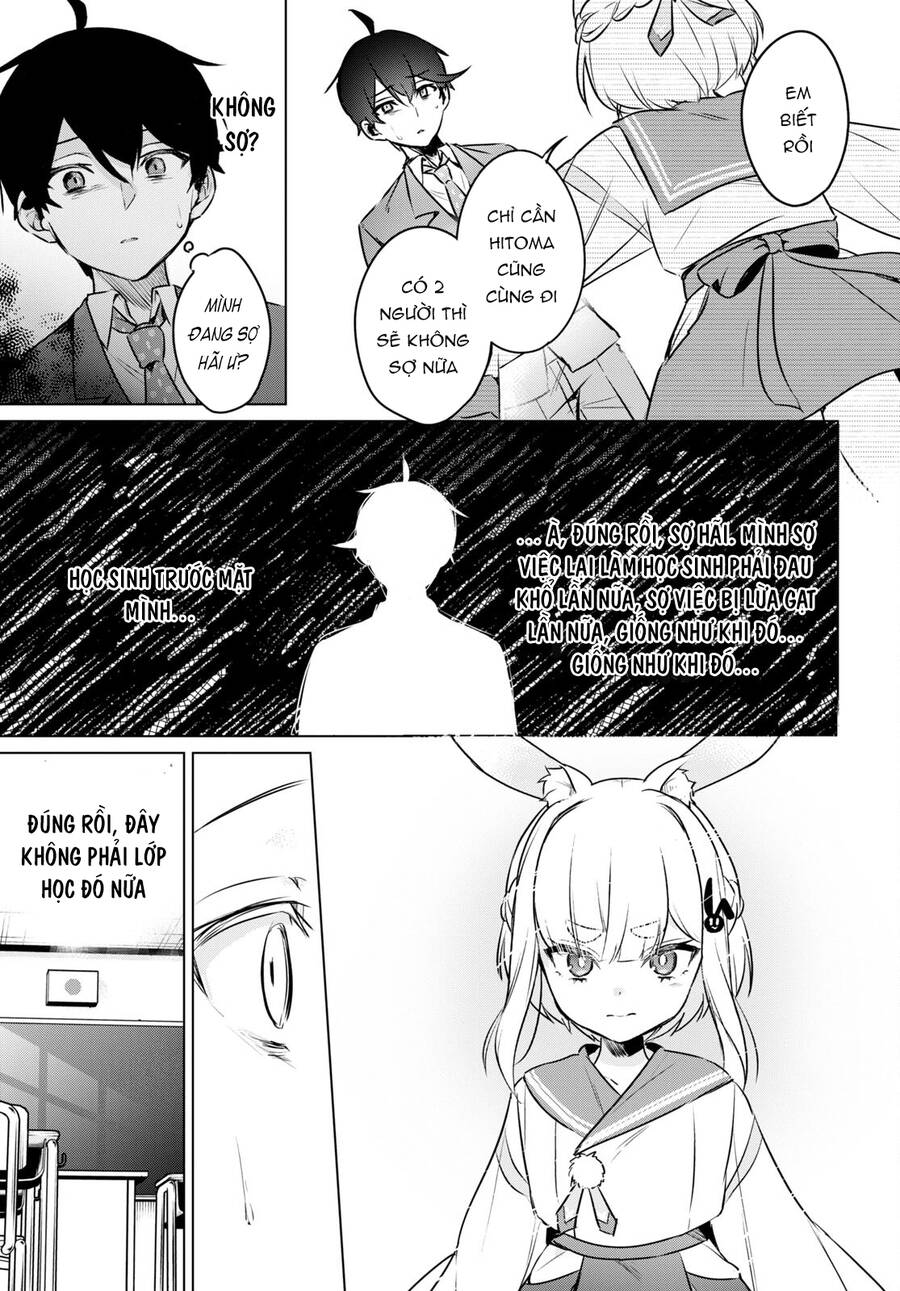 Jingai Kyoushitsu No Ningen-Girai Kyoushi: Hitoma-Sensei, Watashi-Tachi Ni Ningen O Oshiete Kuremasen Ka? Chương 6 Page 21