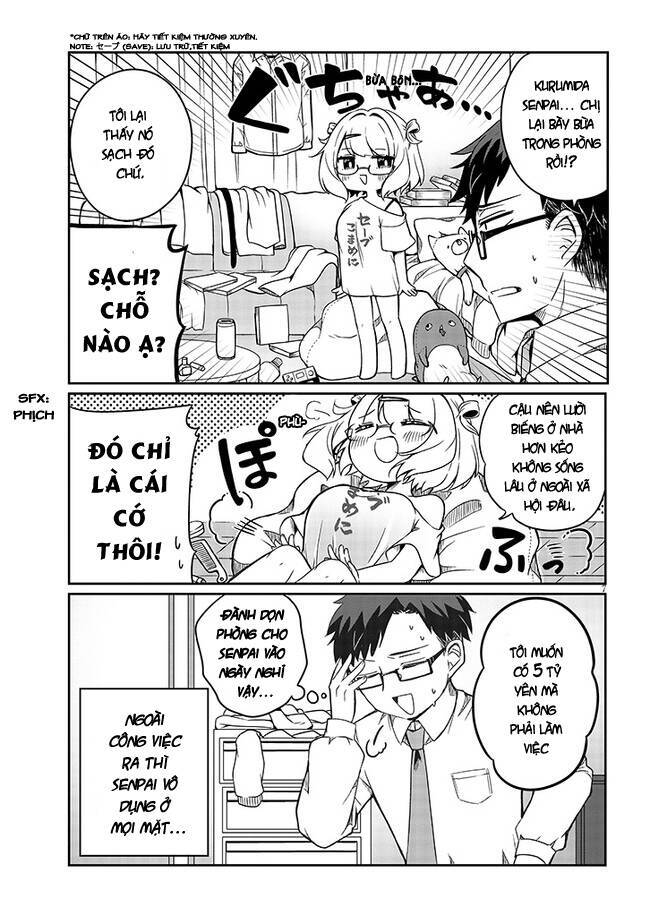 Kurumida-Senpai No Guttara Kawaii Himitsu Chương 1 Page 8