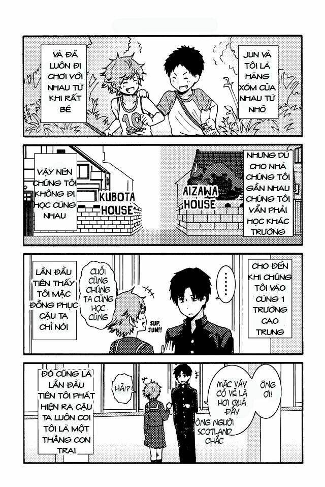 Tomo-Chan Wa Onnanoko! Chương 1 Page 4