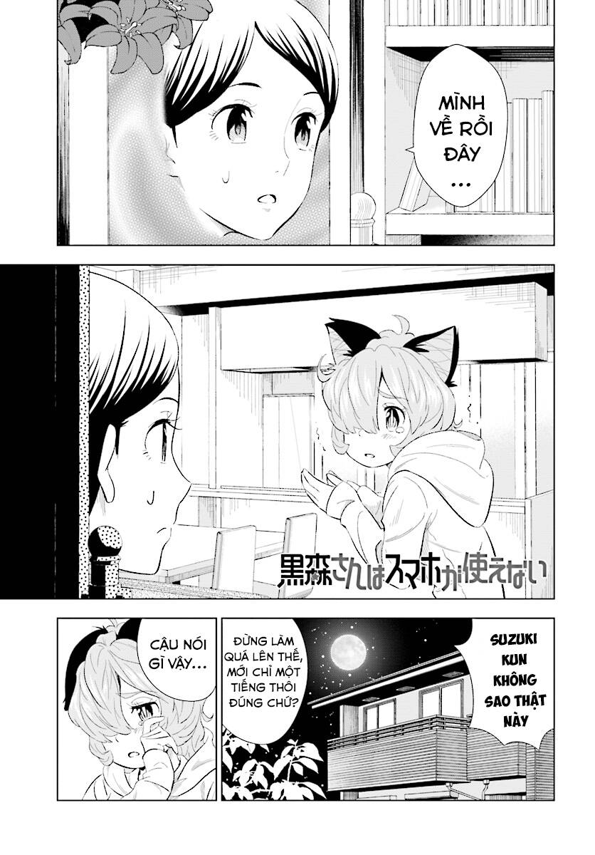 Kuromori-San Can Not Use A Smartphone Chương 13 Page 1