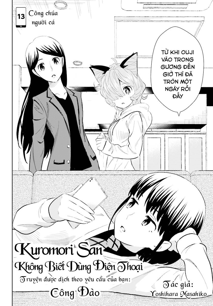 Kuromori-San Can Not Use A Smartphone Chương 13 Page 2