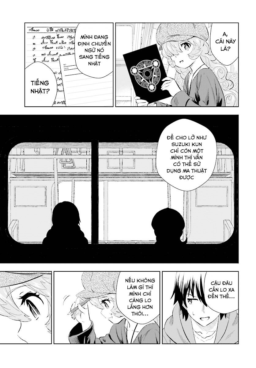 Kuromori-San Can Not Use A Smartphone Chương 14 Page 9