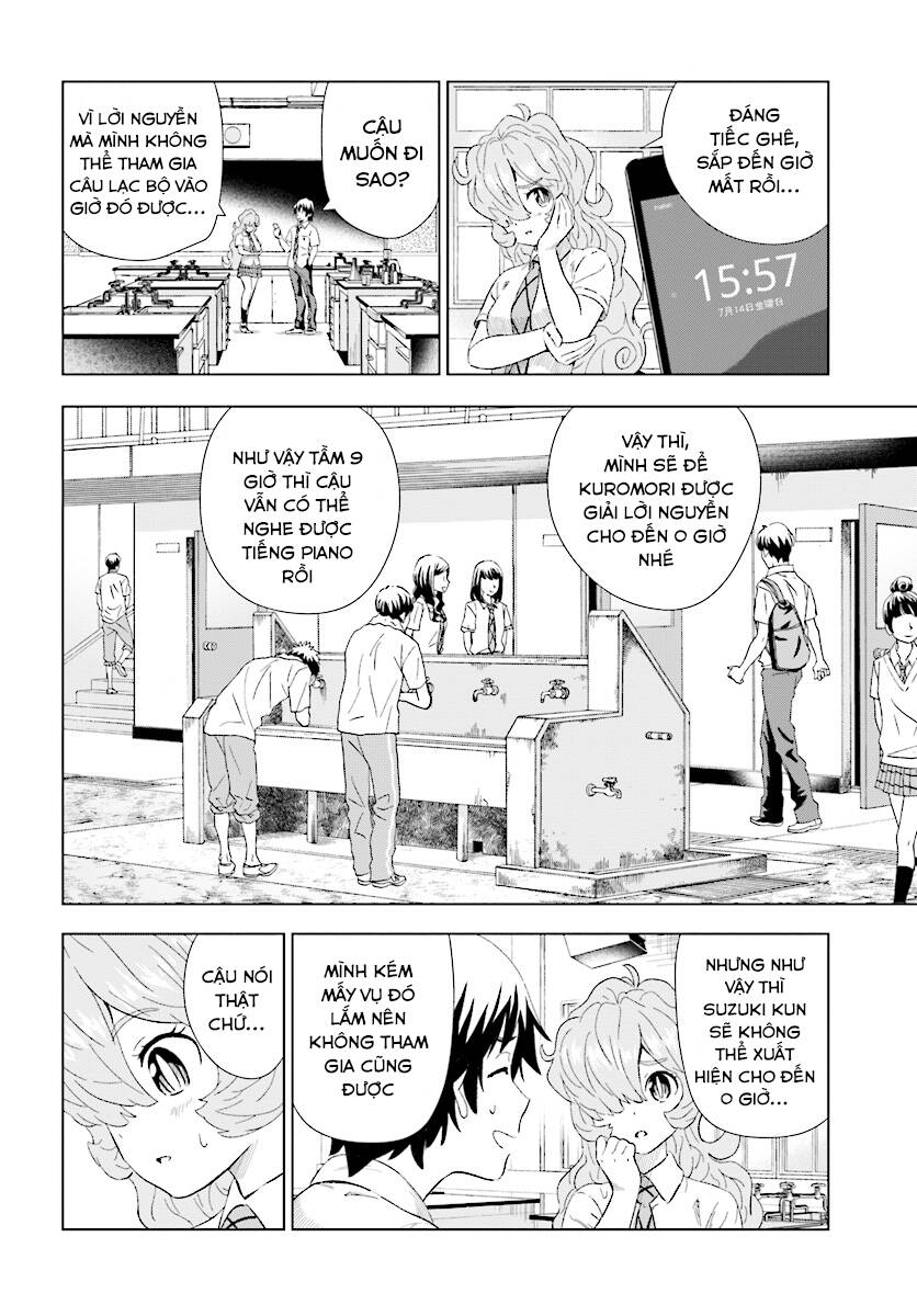 Kuromori-San Can Not Use A Smartphone Chương 16 Page 8