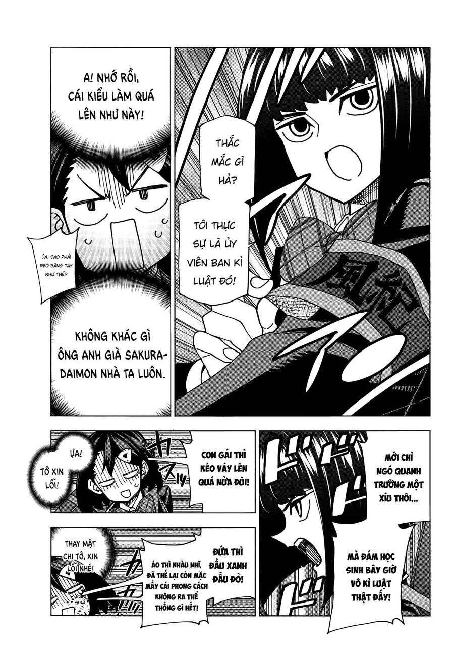 Ponkotsu Fuukiin To Skirt Take Ga Futekisetsu Na Jk No Hanashi Chương 57 Page 13