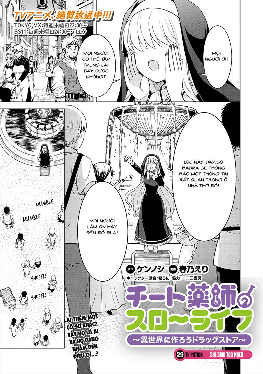 Cheat Kusushi No Slow Life: Isekai Ni Tsukurou Drugstore Chương 29 Page 1