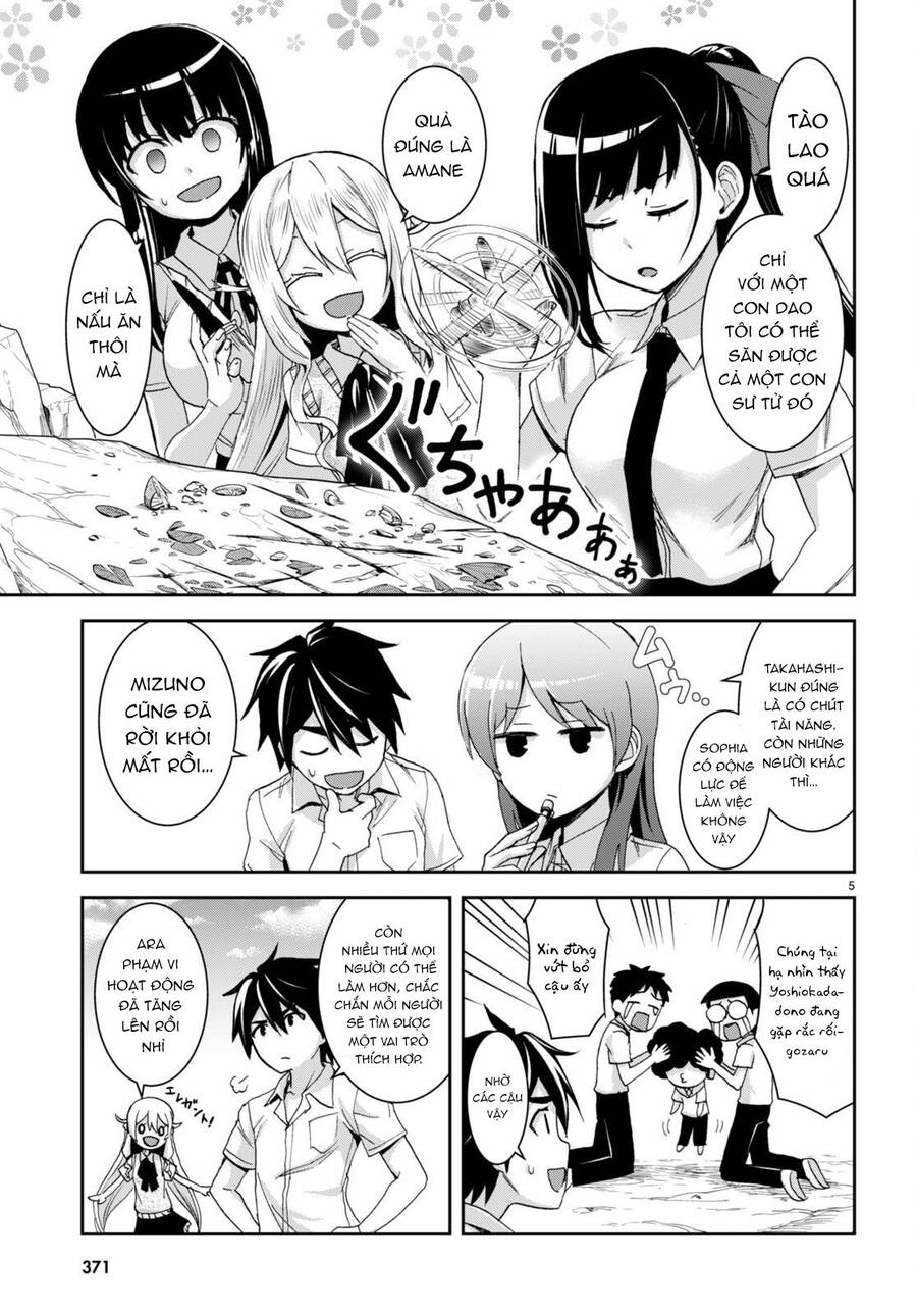 Isekai Yurutto Survival Seikatsu: Gakkou No Minna To Isekai No Mujintou Ni Tenishitakedo Ore Dake Chương 17 Page 7