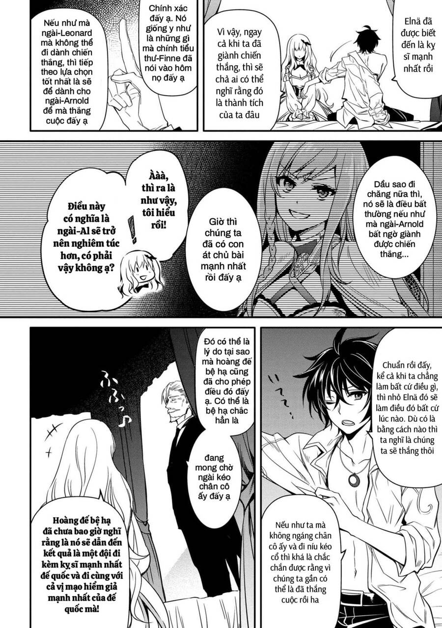 Saikyou Degarashi Ouji No An’yaku Teii Arasoi Munou Wo Enjiru Ss Rank Ouji Wa Koui Keishou-Sen Wo Kage Kara Shihai Suru Chương 12 Page 6