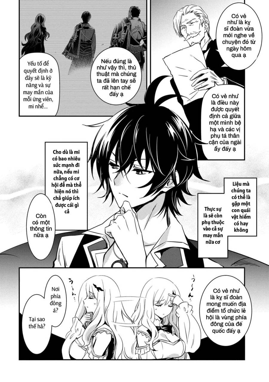 Saikyou Degarashi Ouji No An’yaku Teii Arasoi Munou Wo Enjiru Ss Rank Ouji Wa Koui Keishou-Sen Wo Kage Kara Shihai Suru Chương 9 Page 12