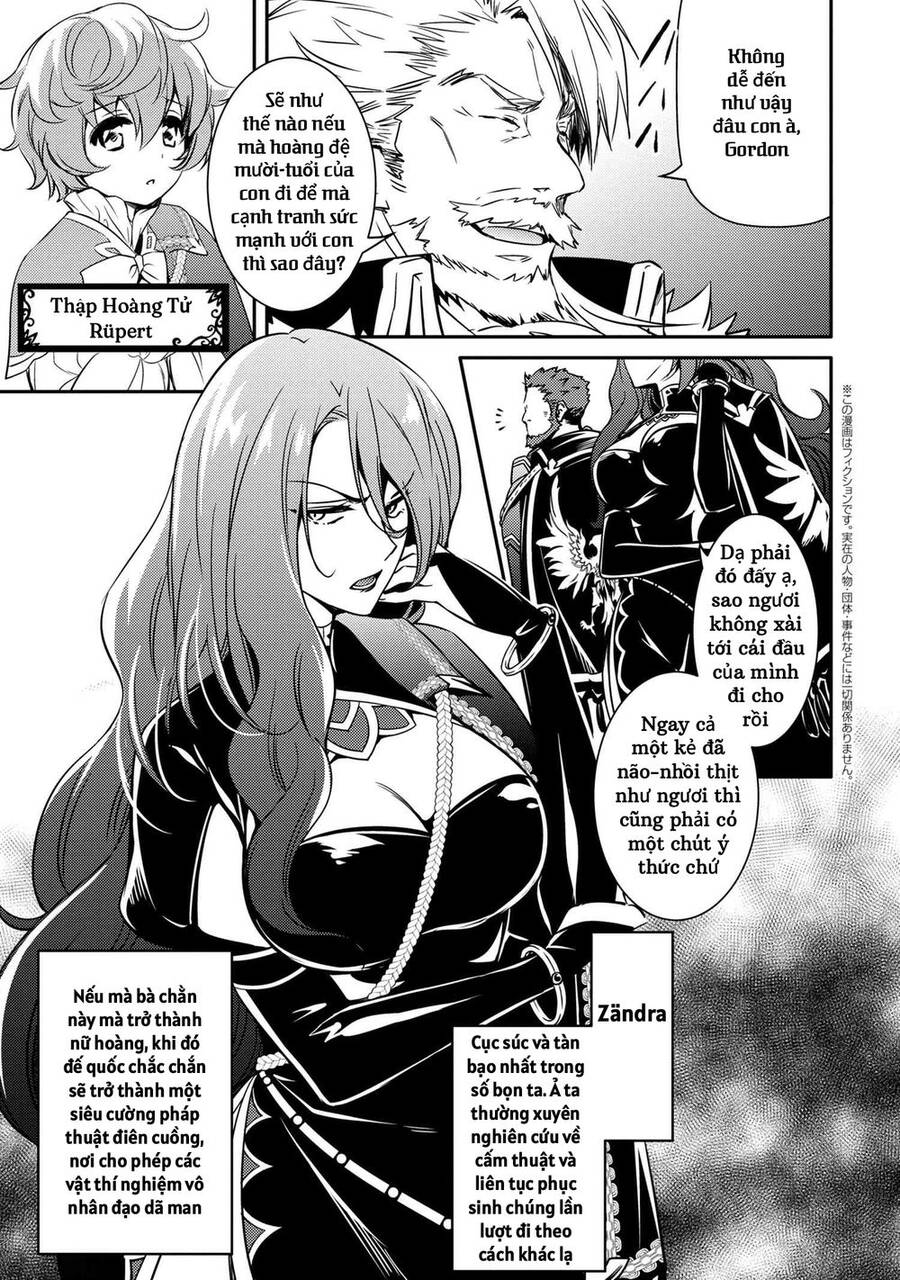 Saikyou Degarashi Ouji No An’yaku Teii Arasoi Munou Wo Enjiru Ss Rank Ouji Wa Koui Keishou-Sen Wo Kage Kara Shihai Suru Chương 9 Page 3