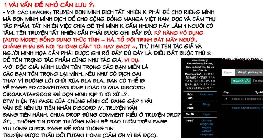 Kỹ Năng Vô Dụng [Auto Mode] Bỗng Dưng Thức Tỉnh ~ Hả, Tổ Đội Trinh Sát Mấy Người, Chẳng Phải Đã Nói Chương 3 Page 27