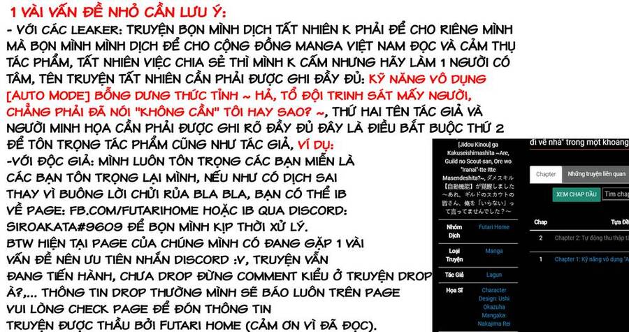 Kỹ Năng Vô Dụng [Auto Mode] Bỗng Dưng Thức Tỉnh ~ Hả, Tổ Đội Trinh Sát Mấy Người, Chẳng Phải Đã Nói Chương 4 Page 28