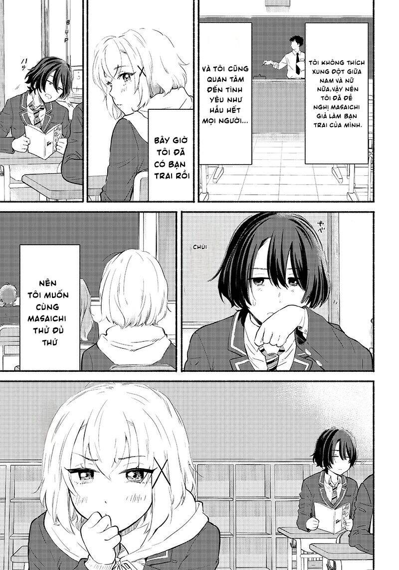 Nee, Mou Isso Tsukiacchau? Osananajimi No Bishoujo Ni Tanomarete, Camo Kareshi Hajimemashita Chương 4 Page 11