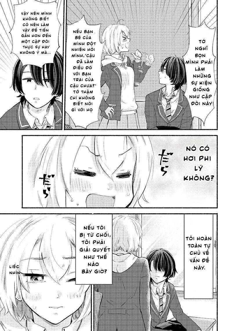 Nee, Mou Isso Tsukiacchau? Osananajimi No Bishoujo Ni Tanomarete, Camo Kareshi Hajimemashita Chương 4 Page 13