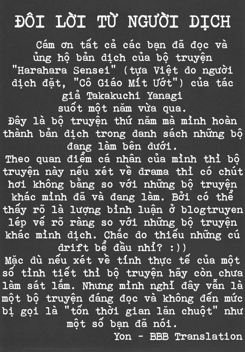 Cô Giáo Mít Ướt Chương 32 Page 32