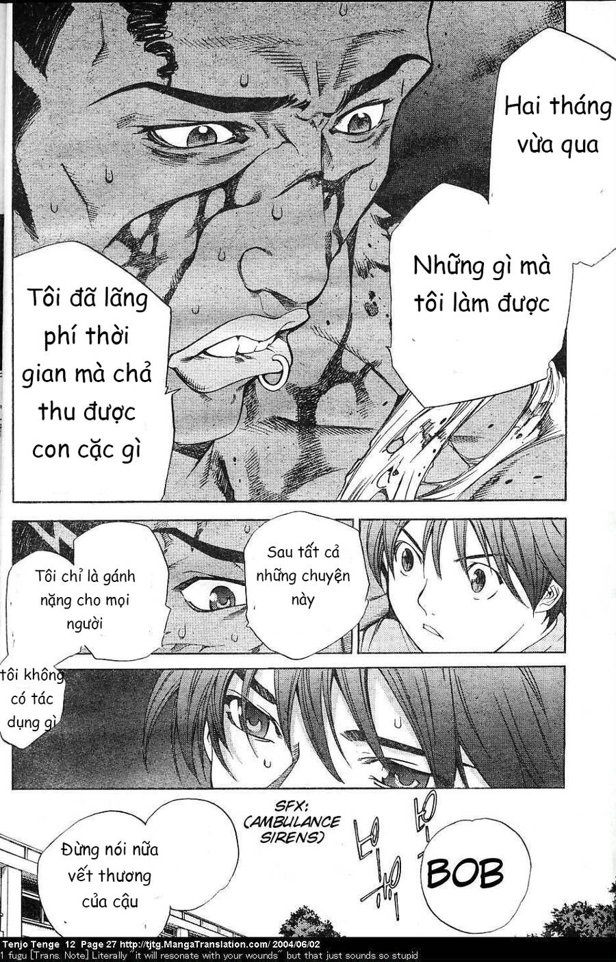 Tenjou Tenge Chương 70 Page 23