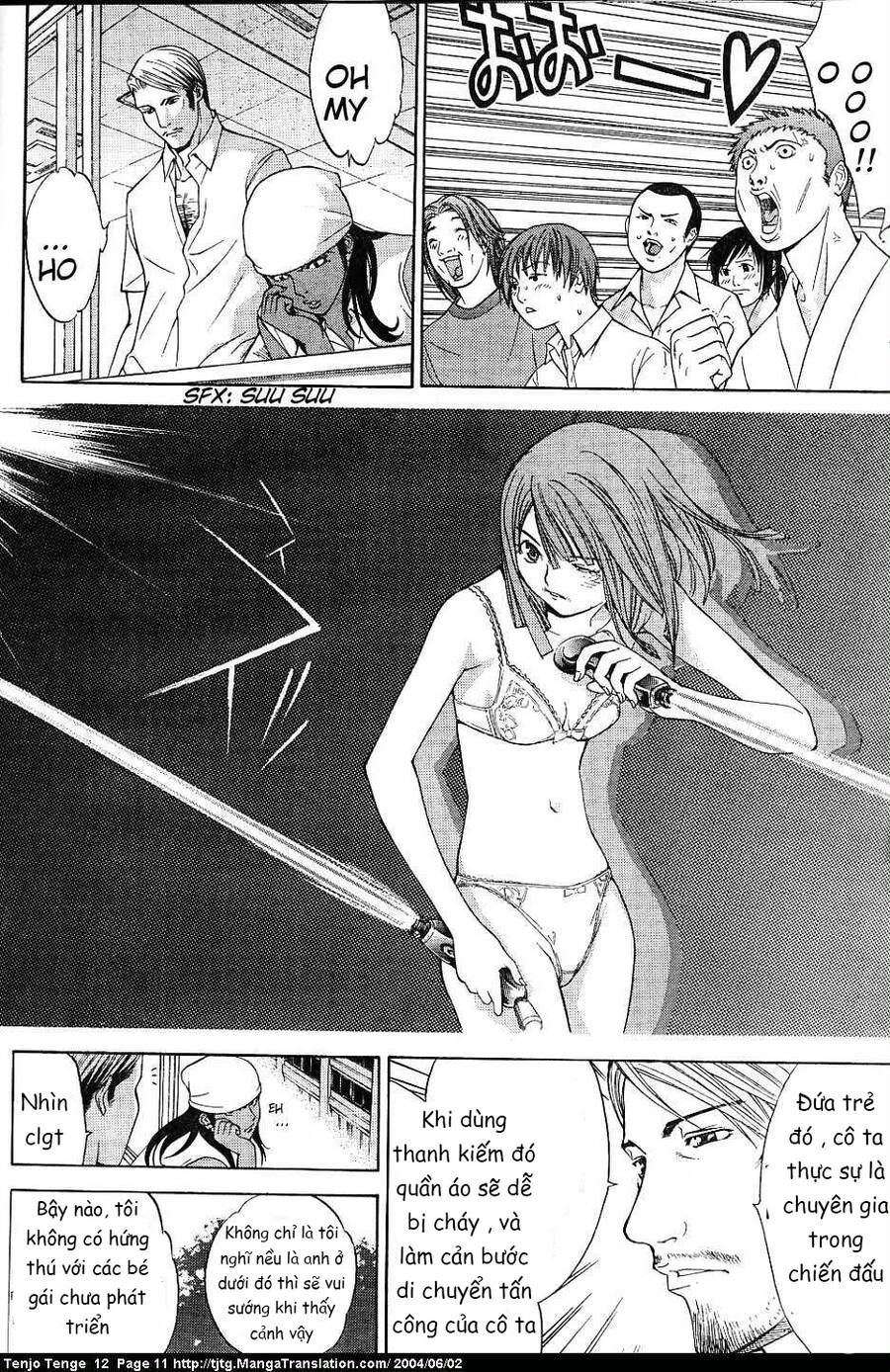 Tenjou Tenge Chương 70 Page 10