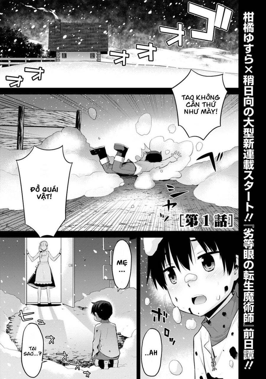 Rettou Gan No Tensei Majutsushi ~ Shiitage Rareta Saikyou No Minashigo Ga Isekai De Musou Suru Chương 1 Page 3