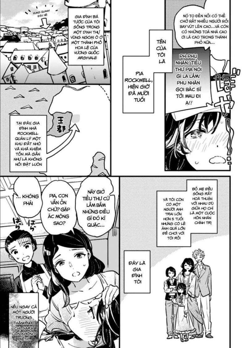 Yowaki Max Reijou Nanoni, Ratsuwan Konyakusha-Sama No Kake Ni Notte Shimatta Even Though Chương 1.1 Page 4