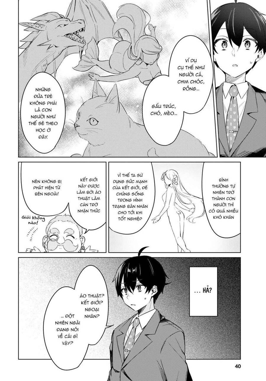 Jingai Kyoushitsu No Ningen-Girai Kyoushi: Hitoma-Sensei, Watashi-Tachi Ni Ningen O Oshiete Kuremasen Ka? Chương 1 Page 21