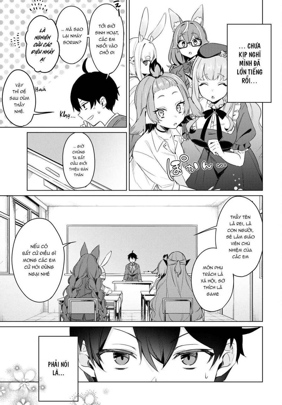 Jingai Kyoushitsu No Ningen-Girai Kyoushi: Hitoma-Sensei, Watashi-Tachi Ni Ningen O Oshiete Kuremasen Ka? Chương 1 Page 30