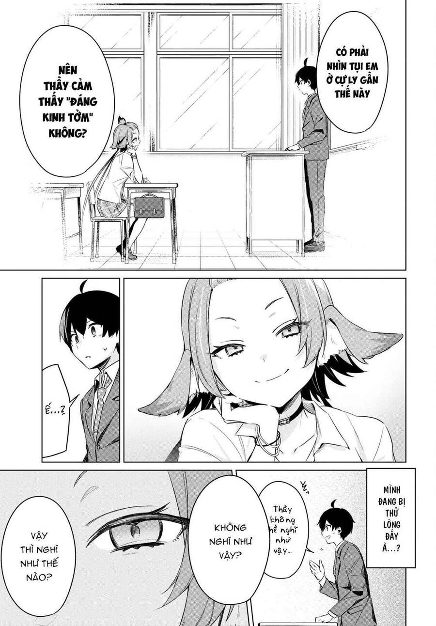 Jingai Kyoushitsu No Ningen-Girai Kyoushi: Hitoma-Sensei, Watashi-Tachi Ni Ningen O Oshiete Kuremasen Ka? Chương 1 Page 33