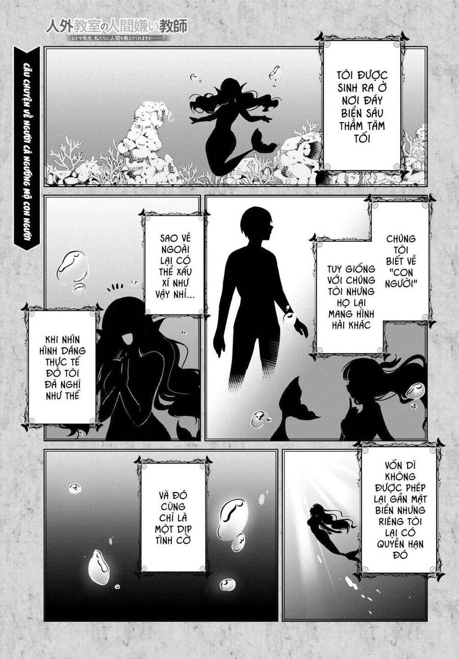 Jingai Kyoushitsu No Ningen-Girai Kyoushi: Hitoma-Sensei, Watashi-Tachi Ni Ningen O Oshiete Kuremasen Ka? Chương 2 Page 2