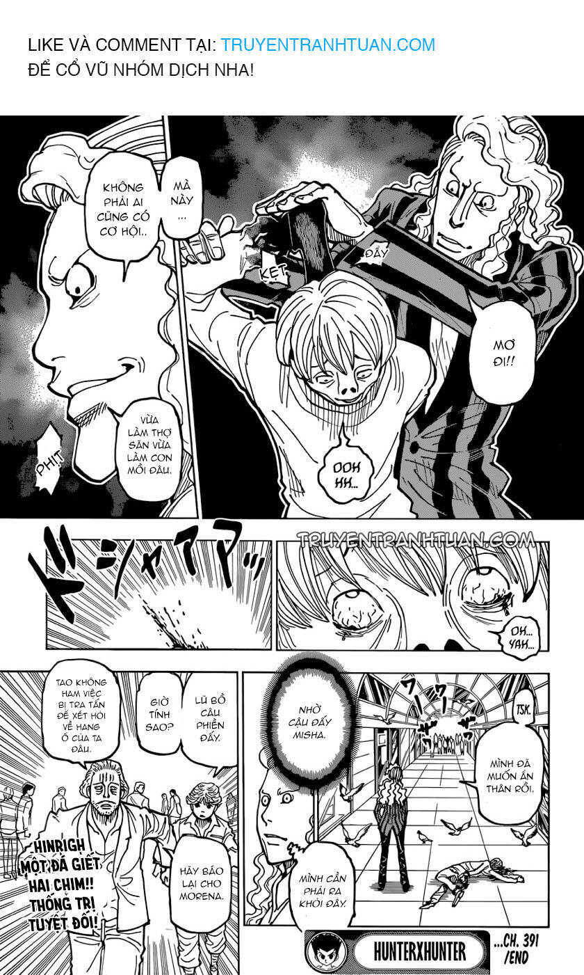 Hunter X Hunter Chương 391 Page 20