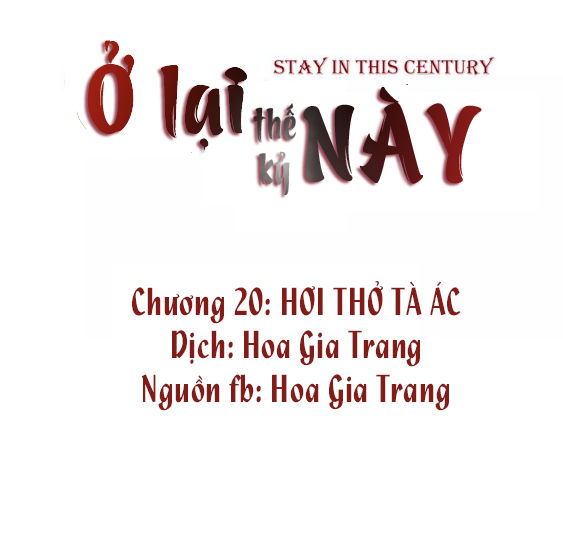 Ở Lại Thế Kỷ Này Chương 20 Page 1