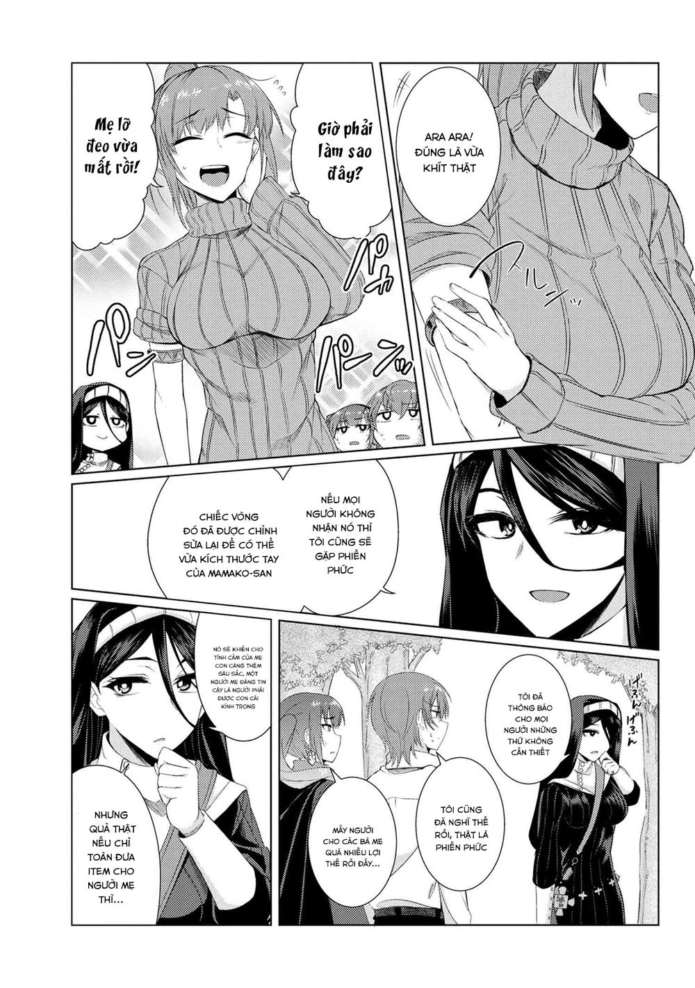 Tsuujou Kougeki Ga Zentai Kougeki De Ni-Kai Kougeki No Okaasan Wa Sukidesu Ka? Chương 15 Page 9