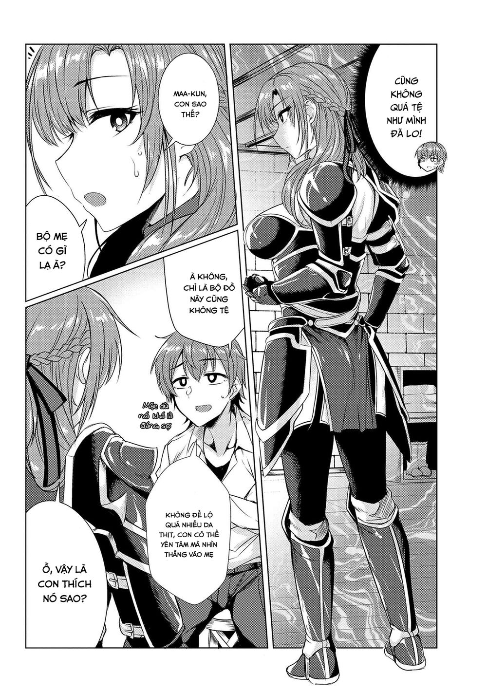 Tsuujou Kougeki Ga Zentai Kougeki De Ni-Kai Kougeki No Okaasan Wa Sukidesu Ka? Chương 16 Page 11