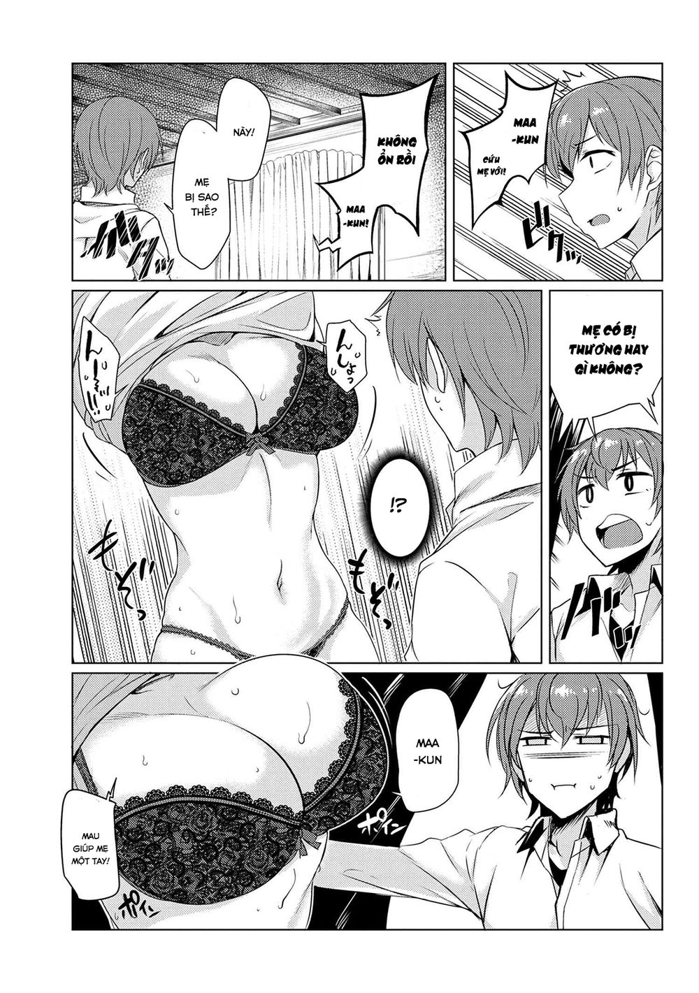 Tsuujou Kougeki Ga Zentai Kougeki De Ni-Kai Kougeki No Okaasan Wa Sukidesu Ka? Chương 16 Page 14