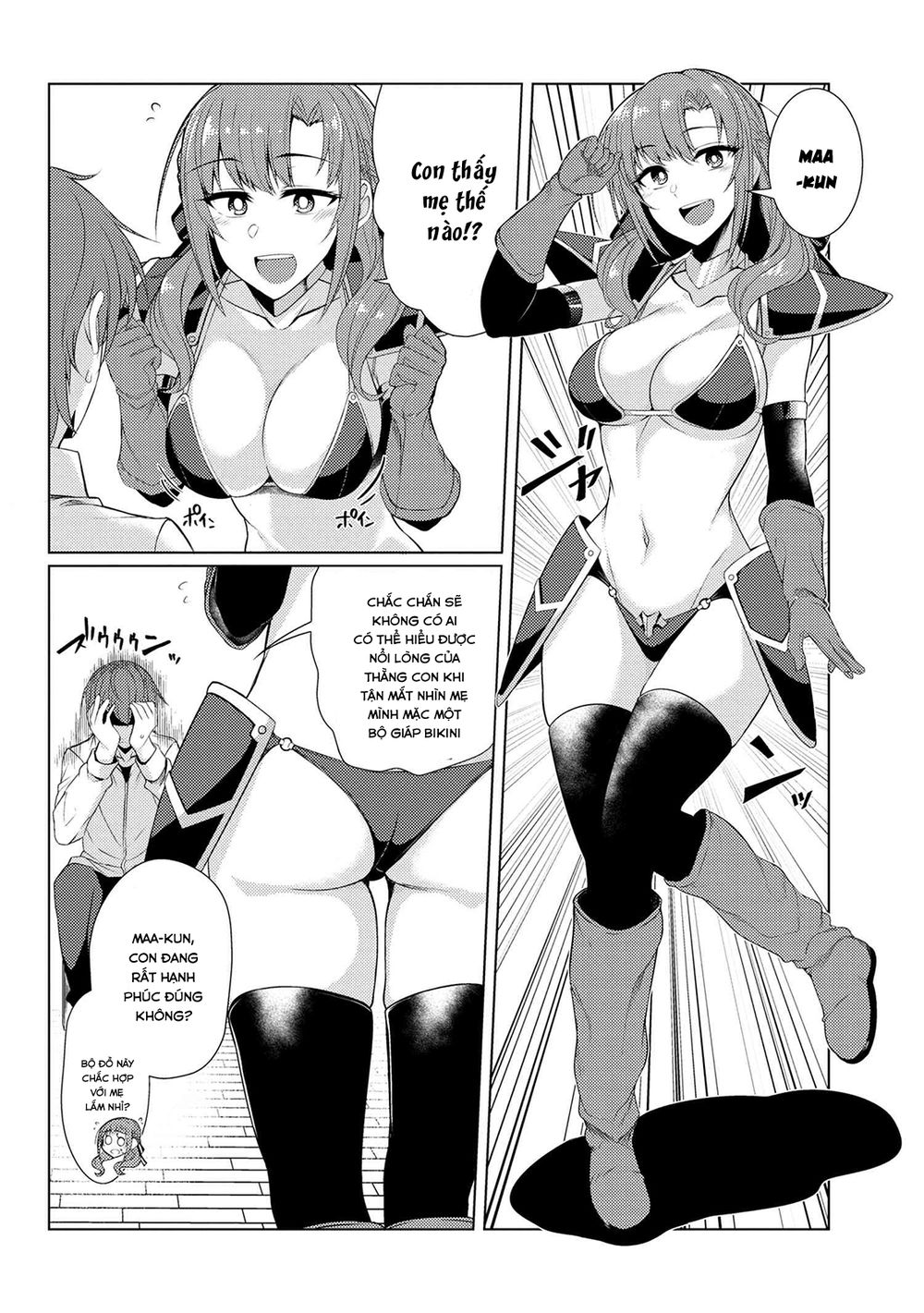 Tsuujou Kougeki Ga Zentai Kougeki De Ni-Kai Kougeki No Okaasan Wa Sukidesu Ka? Chương 16 Page 5