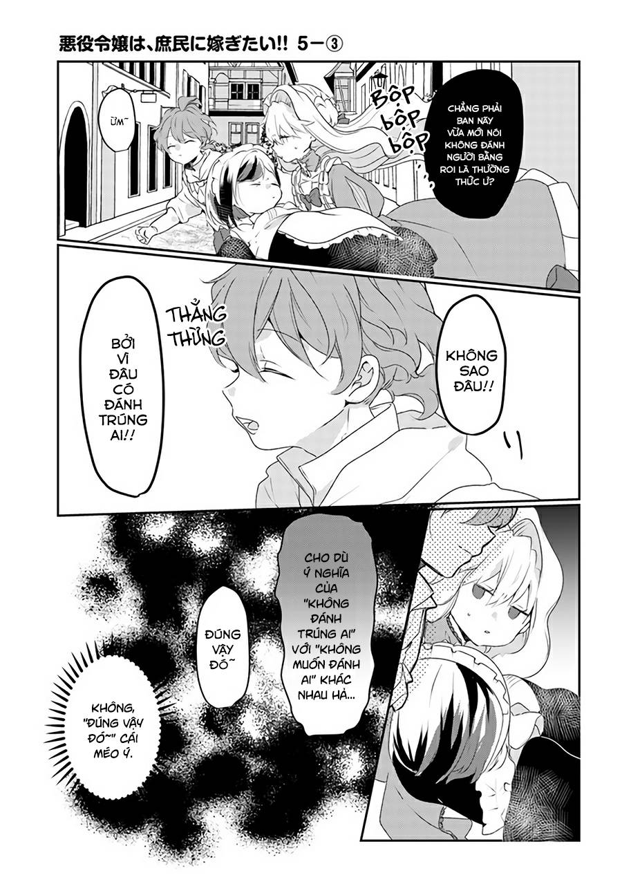 Akuyaku Reijō Wa, Shomin Ni Totsugitai Chương 5.3 Page 2