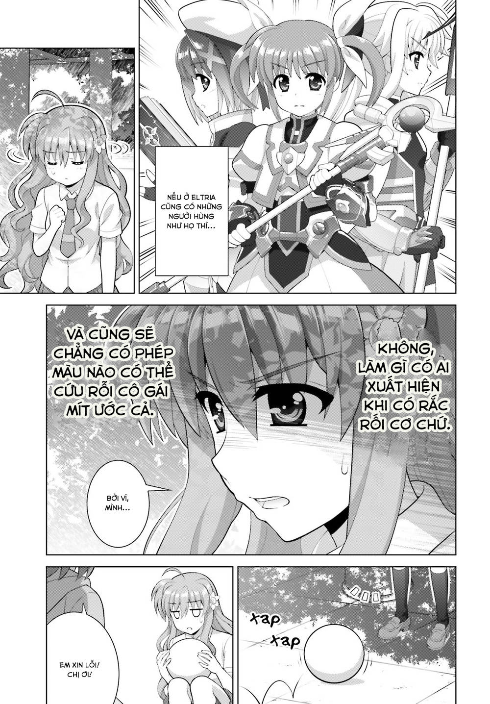 Mahou Shoujo Lyrical Nanoha Reflection Chương 7 Page 9