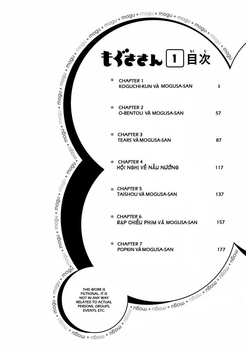 Mogusa-San Chương 1 Page 5