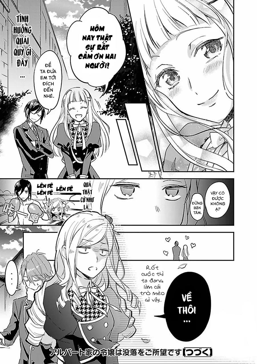 Albert Ke No Reijou Wa Botsuraku Wo Go Shomou Desu Chương 3.2 Page 14