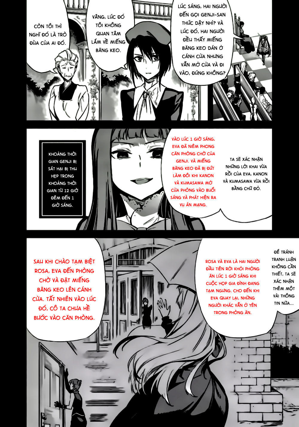 Umineko No Naku Koro Ni Chiru Ep 5: End Of The Golden Witch Chương 22 Page 21