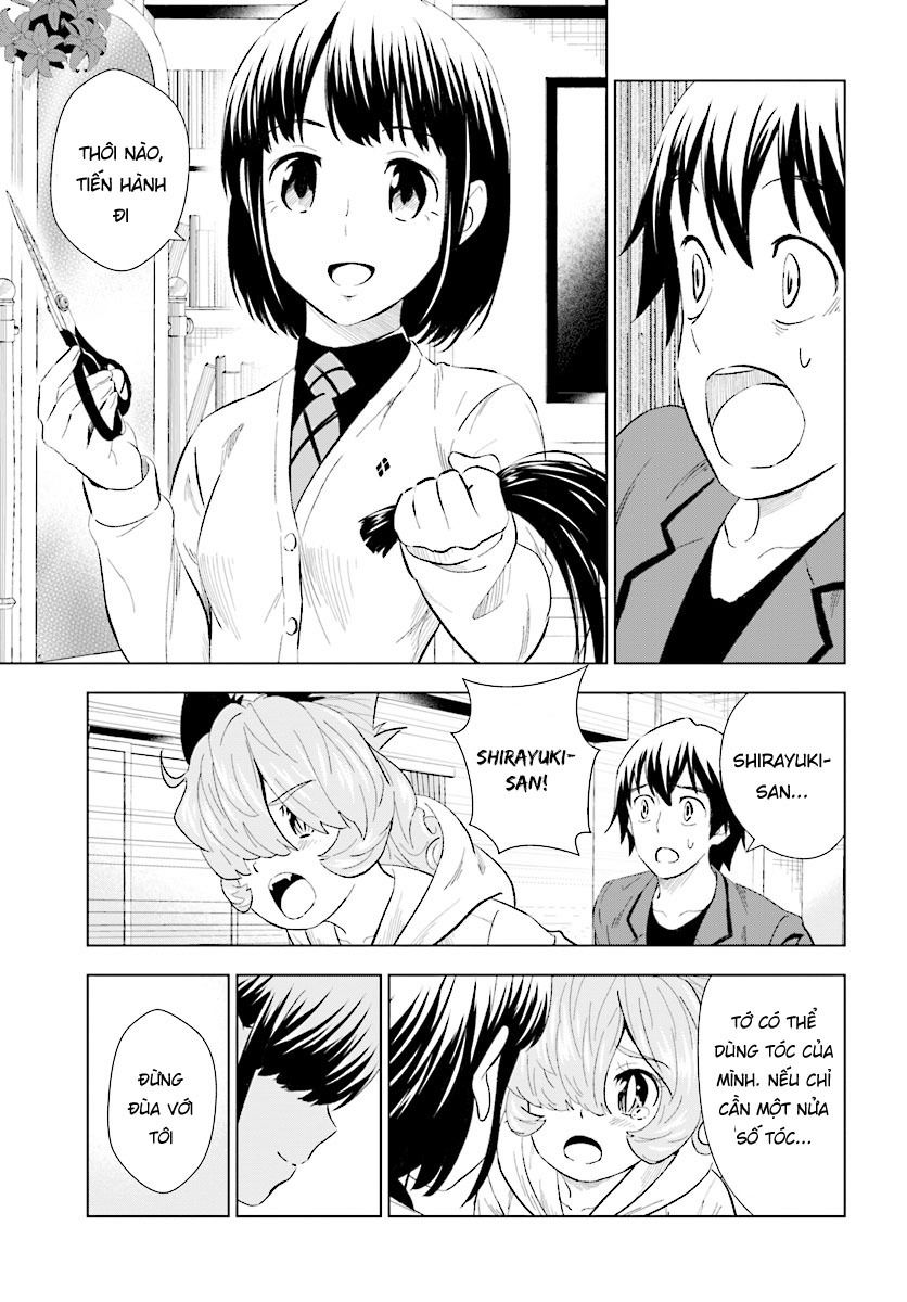 Kuromori-San Can Not Use A Smartphone Chương 12 Page 16