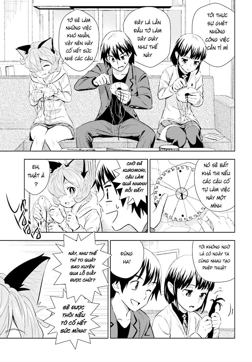 Kuromori-San Can Not Use A Smartphone Chương 12 Page 18