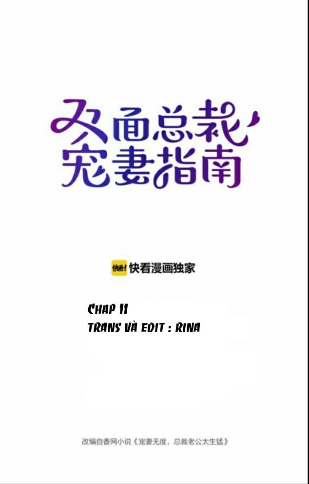 Song Diện Tổng Tài Sủng Thê Chỉ Nam Chương 11 Page 1