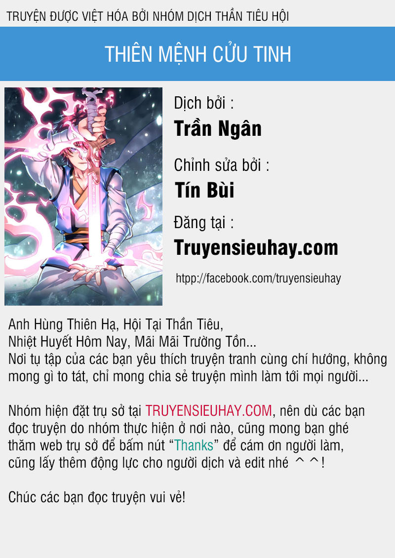 Thiên Mệnh Cửu Tinh Chương 27 Page 1