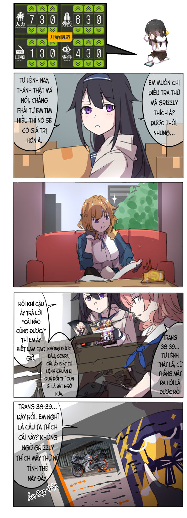 Girls' Frontline Oneshot Tổng Hợp Chương 7 Page 2