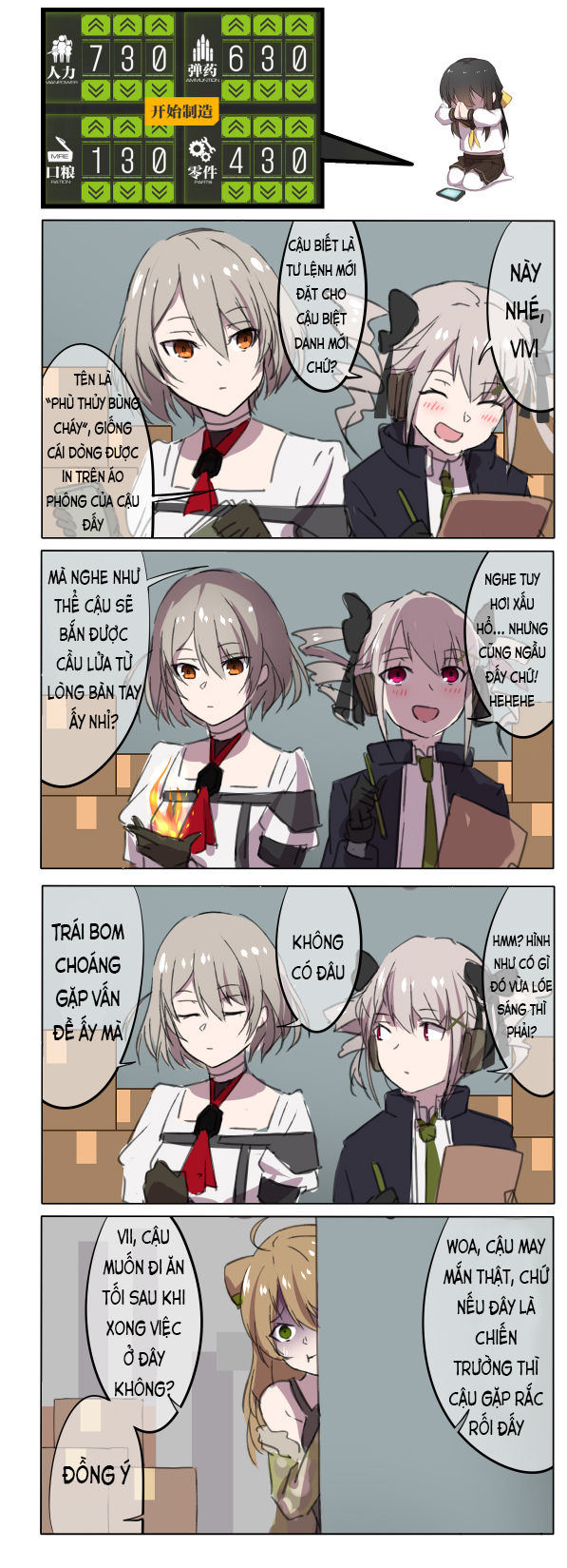 Girls' Frontline Oneshot Tổng Hợp Chương 7 Page 4