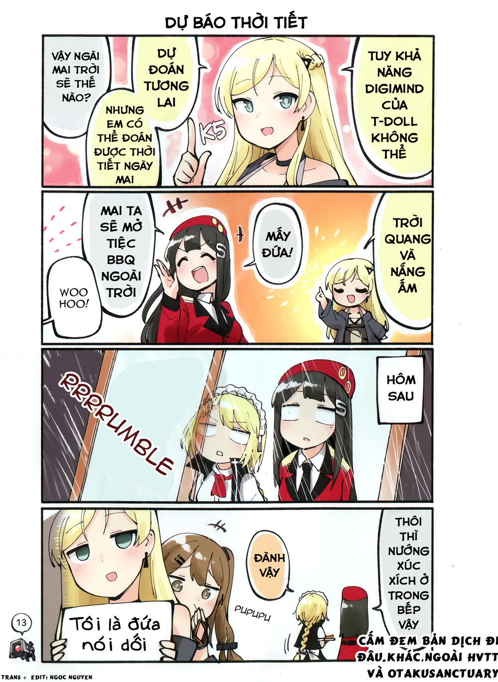 Girls' Frontline Oneshot Tổng Hợp Chương 9 Page 14